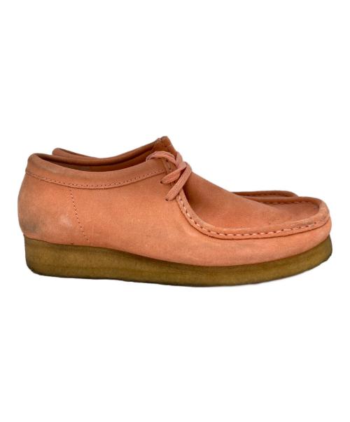 CLARKS（クラークス）CLARKS (クラークス) ワラビー ピンク サイズ:26.5の古着・服飾アイテム