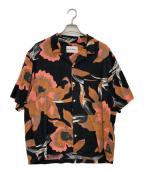 NOMA t.d.ノーマティーディー）の古着「総柄シャツ」｜ブラック