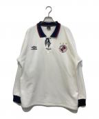 UMBRO×BoTTアンブロ×ボット）の古着「Uniform Long Sleeve Polo Shirt」｜ホワイト