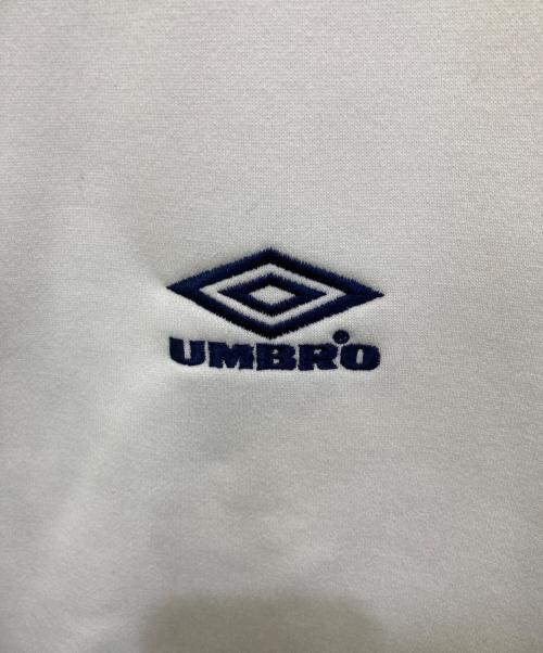 UMBRO（アンブロ）UMBRO (アンブロ) BoTT (ボット) Uniform Long Sleeve Polo Shirt ホワイトの古着・服飾アイテム