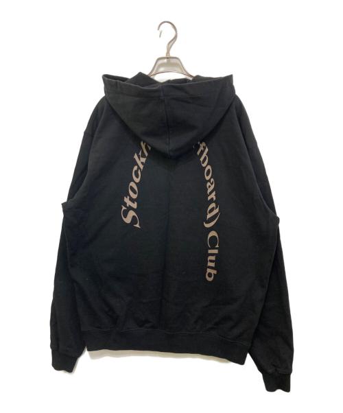 Stockholm Surfboard Club.（ストックホルム サーフボード クラブ）Stockholm Surfboard Club. (ストックホルム サーフボード クラブ) プルオーバーパーカー ブラック サイズ:XLの古着・服飾アイテム