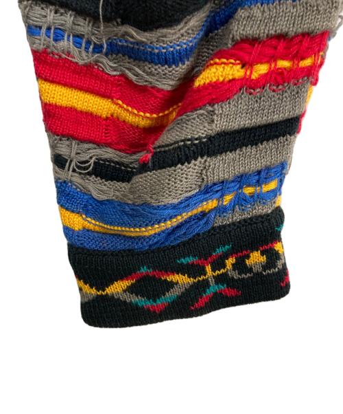 Coogi（クージー）Coogi (クージー) 3Dニット マルチカラー サイズ:Mの古着・服飾アイテム