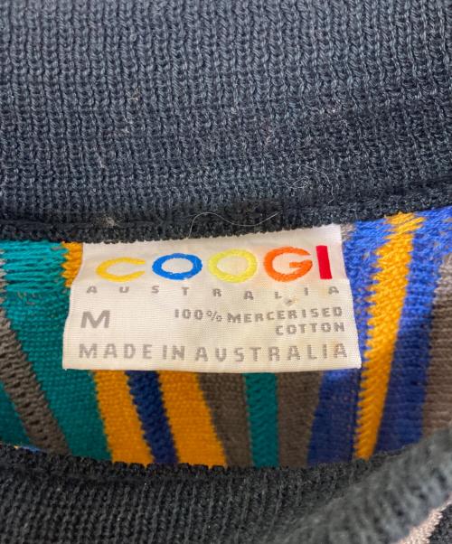 Coogi（クージー）Coogi (クージー) 3Dニット マルチカラー サイズ:Mの古着・服飾アイテム
