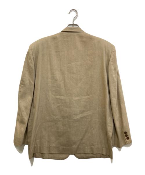 COMME des GARCONS HOMME（コムデギャルソン オム）COMME des GARCONS HOMME (コムデギャルソン オム) リネンコットン2Bジャケット　HJ-02038S ベージュ サイズ:Sの古着・服飾アイテム