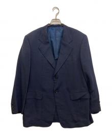 Y's for men（ワイズフォーメン）の古着「リネン2Bジャケット　MK-J13-300」｜ネイビー