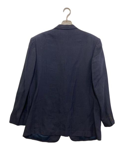 Y's for men（ワイズフォーメン）Y's for men (ワイズフォーメン) リネン2Bジャケット　MK-J13-300 ネイビー サイズ:Sの古着・服飾アイテム