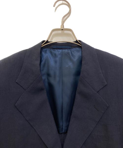 Y's for men（ワイズフォーメン）Y's for men (ワイズフォーメン) リネン2Bジャケット　MK-J13-300 ネイビー サイズ:Sの古着・服飾アイテム