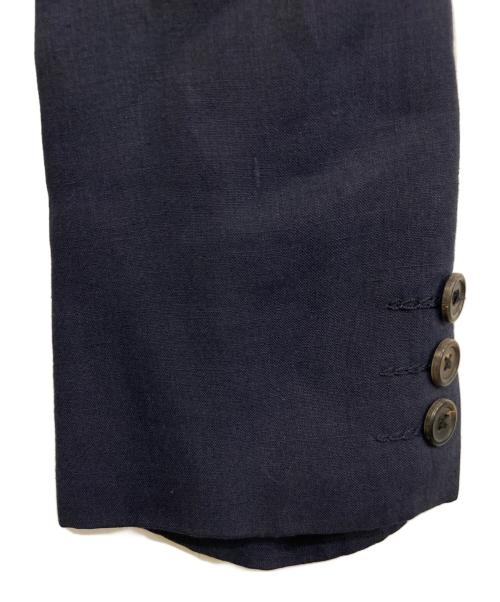 Y's for men（ワイズフォーメン）Y's for men (ワイズフォーメン) リネン2Bジャケット　MK-J13-300 ネイビー サイズ:Sの古着・服飾アイテム