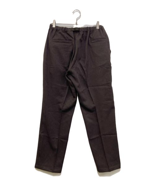 GRAMICCI（グラミチ）GRAMICCI (グラミチ) 超キレイに穿けるテーパードスラックス ウールタッチ　GMP4-F1014 ブラウン サイズ:M 未使用品の古着・服飾アイテム