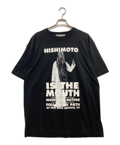 BEAMS（ビームス）BEAMS (ビームス) NISHIMOTO FUJI ROCK FESTIVAL Tee ブラック サイズ:XXLの古着・服飾アイテム