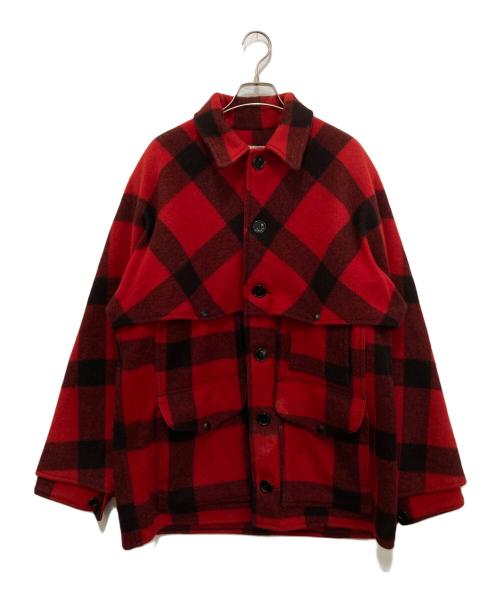 FILSON GARMENT（フィルソン ガーメント）FILSON GARMENT (フィルソン ガーメント) マッキーノクルーザージャケット レッド サイズ:42の古着・服飾アイテム