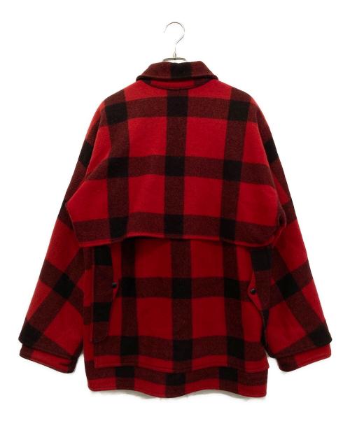 FILSON GARMENT（フィルソン ガーメント）FILSON GARMENT (フィルソン ガーメント) マッキーノクルーザージャケット レッド サイズ:42の古着・服飾アイテム