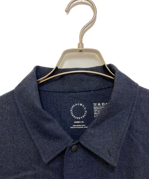 山と道（ヤマトミチ）山と道 (ヤマトミチ) Merino Coach jacket ネイビー サイズ:XLの古着・服飾アイテム
