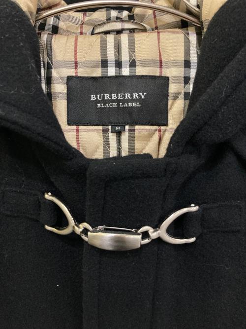 BURBERRY BLACK LABEL（バーバリーブラックレーベル）BURBERRY BLACK LABEL (バーバリーブラックレーベル) 裏地ノバチェックファイヤーマンコート ブラック サイズ:Mの古着・服飾アイテム