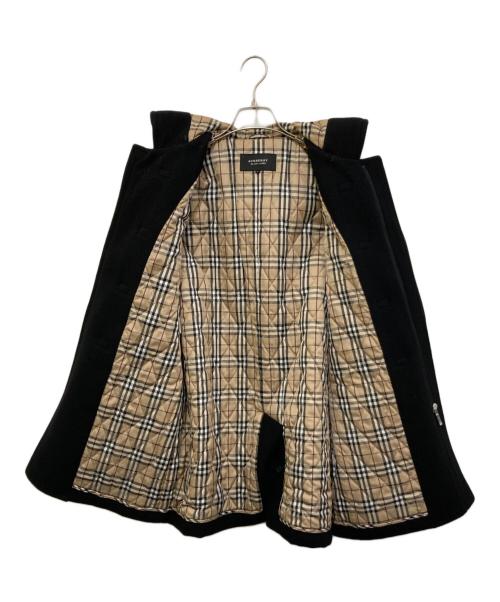BURBERRY BLACK LABEL（バーバリーブラックレーベル）BURBERRY BLACK LABEL (バーバリーブラックレーベル) 裏地ノバチェックファイヤーマンコート ブラック サイズ:Mの古着・服飾アイテム