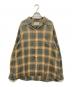 WACKO MARIA（ワコマリア）の古着「オンブレチェックオープンカラーシャツ」｜ブラウン
