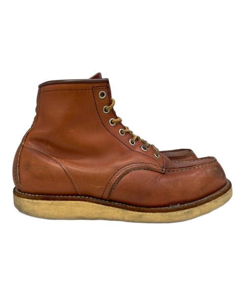 RED WING（レッドウィング）RED WING (レッドウィング) IRISH SETTER 6 MOC-TOE　8875 ブラウン サイズ:8 1/2の古着・服飾アイテム