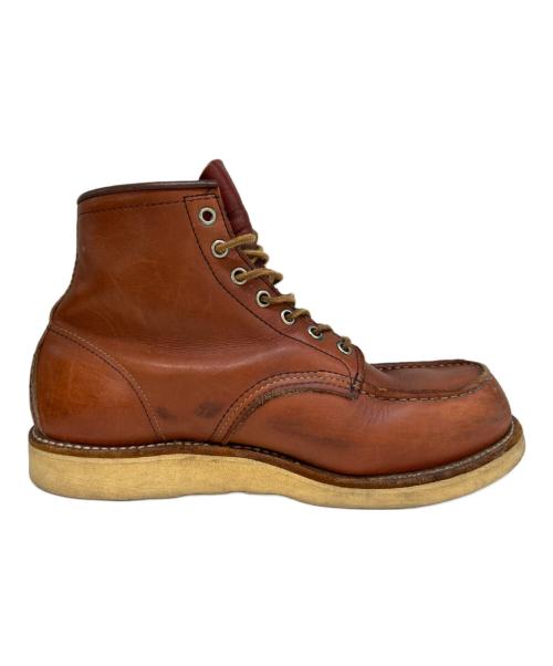 RED WING（レッドウィング）RED WING (レッドウィング) IRISH SETTER 6 MOC-TOE　8875 ブラウン サイズ:8 1/2の古着・服飾アイテム