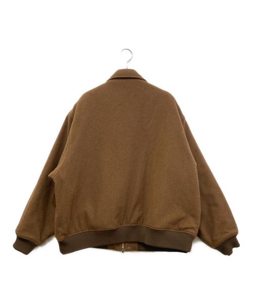 SOPHNET.（ソフネット）SOPHNET. (ソフネット) WOOL MOSSER SHORT JACKET　SOPH-242000 ブラウン サイズ:Lの古着・服飾アイテム