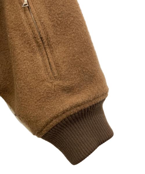 SOPHNET.（ソフネット）SOPHNET. (ソフネット) WOOL MOSSER SHORT JACKET　SOPH-242000 ブラウン サイズ:Lの古着・服飾アイテム