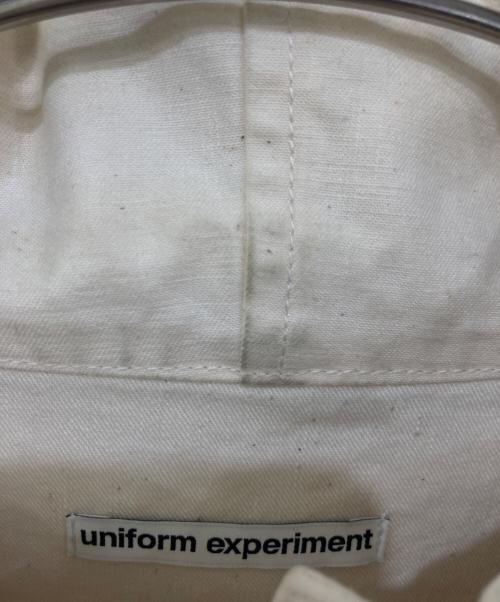 uniform experiment（ユニフォームエクスペリメント）uniform experiment (ユニフォームエクスペリメント) FIELD JACKET アイボリー サイズ:3の古着・服飾アイテム