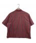 uniform experiment (ユニフォームエクスペリメント) S/S ITALIAN COLLAR SHIRT レッド サイズ:3：6000円