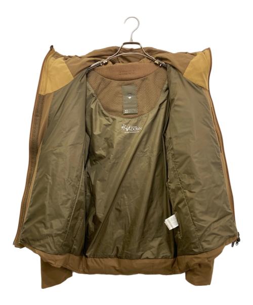 DESCENTE ALLTERRAIN（デザイント オルテライン）DESCENTE ALLTERRAIN (デザイント オルテライン) SHUTTLE 水沢ダウンジャケット　DOR-G8946 ブラウン サイズ:Lの古着・服飾アイテム