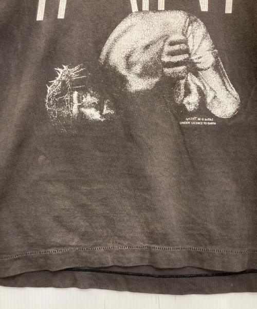 SAINT MICHAEL（セントマイケル）SAINT MICHAEL (セントマイケル) SS TEE LttS グレー サイズ:Lの古着・服飾アイテム