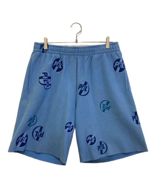 SUPREME（シュプリーム）SUPREME (シュプリーム) pil (パブリックイメージリミテッド) PiL Sweatshort ブルー サイズ:Mの古着・服飾アイテム