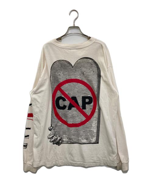 SAINT MICHAEL（セントマイケル）SAINT MICHAEL (セントマイケル) VLONE (ヴィーロン) LS TEE ホワイト サイズ:XLの古着・服飾アイテム