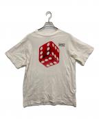SAINT MICHAELセントマイケル）の古着「SS TEE/DICE」｜ホワイト