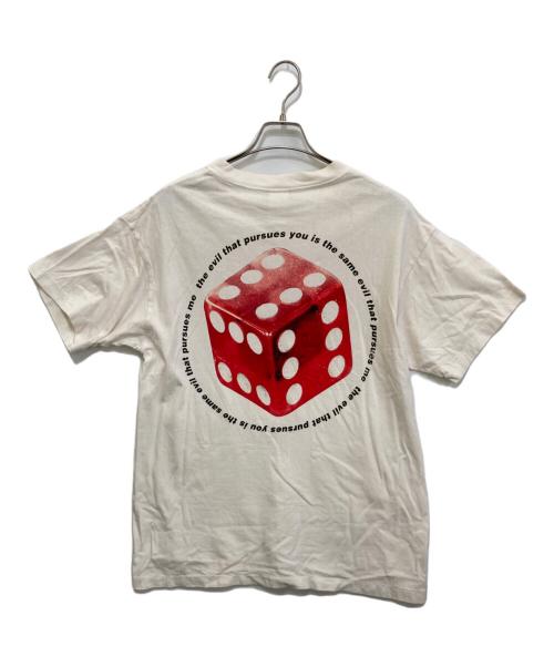 SAINT MICHAEL（セントマイケル）SAINT MICHAEL (セントマイケル) SS TEE/DICE ホワイト サイズ:Mの古着・服飾アイテム
