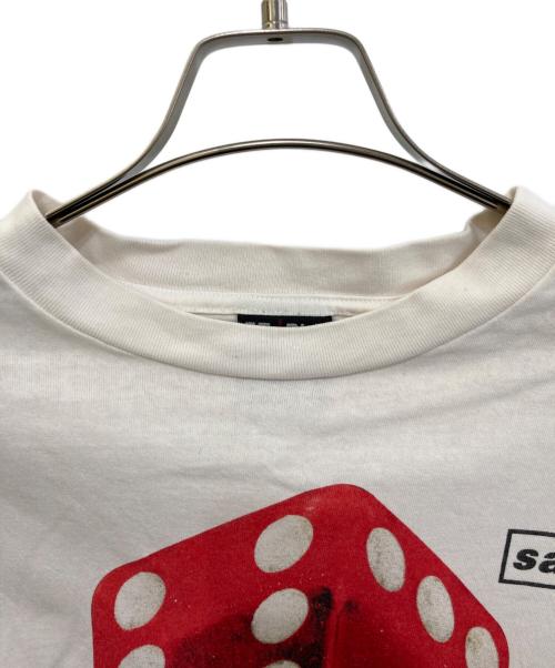 SAINT MICHAEL（セントマイケル）SAINT MICHAEL (セントマイケル) SS TEE/DICE ホワイト サイズ:Mの古着・服飾アイテム