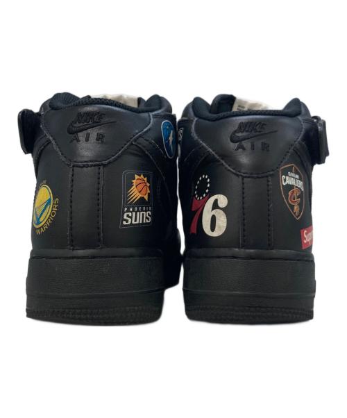 NIKE（ナイキ）NIKE (ナイキ) Supreme (シュプリーム) Air Force 1 Mid 07 ブラック サイズ:26.5の古着・服飾アイテム