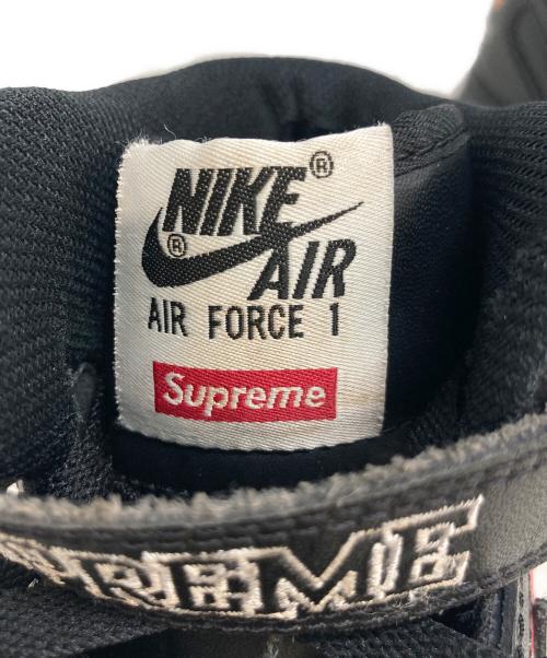 NIKE（ナイキ）NIKE (ナイキ) Supreme (シュプリーム) Air Force 1 Mid 07 ブラック サイズ:26.5の古着・服飾アイテム