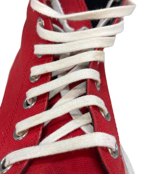 ALEXANDER McQUEEN（アレキサンダーマックイーン）ALEXANDER McQUEEN (アレキサンダーマックイーン) Thread Slick Boots レッド サイズ:42の古着・服飾アイテム