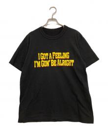 sacai（サカイ）の古着「Flock Print T-Shirt　23-0527S」｜ブラック