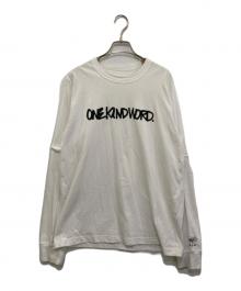 sacai×eric haze（サカイ×エリック・ヘイズ）の古着「ONE KIND WORD Print LSV T-Shirts」｜ホワイト