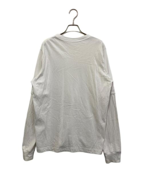 sacai（サカイ）sacai (サカイ) Eric Haze (エリック・ヘイズ) ONE KIND WORD Print LSV T-Shirts ホワイト サイズ:3の古着・服飾アイテム