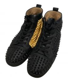 Christian Louboutin（クリスチャン・ルブタン）の古着「Louis Spikes」｜ブラック