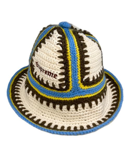 SUPREME（シュプリーム）SUPREME (シュプリーム) Crochet Edge Bell Hat ベージュの古着・服飾アイテム