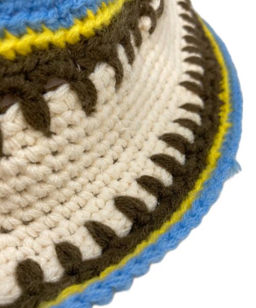 SUPREME（シュプリーム）SUPREME (シュプリーム) Crochet Edge Bell Hat ベージュの古着・服飾アイテム