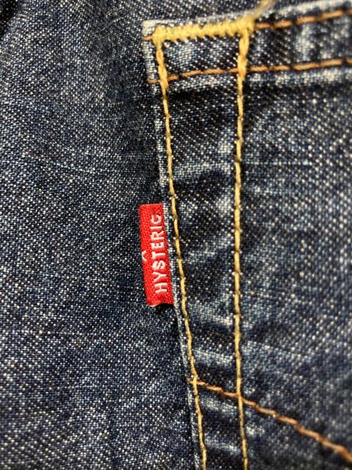 Hysteric Glamour（ヒステリックグラマー）Hysteric Glamour (ヒステリックグラマー) ツギハギスクラッチフレアデニムパンツ インディゴ サイズ:32の古着・服飾アイテム