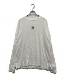 LOEWE（ロエベ）の古着「オーバーサイズフィット ロングスリーブ Tシャツ」｜ホワイト