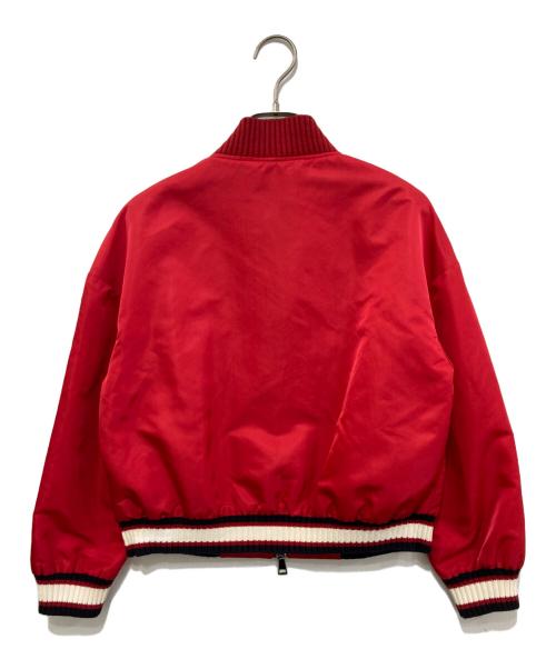 MONCLER（モンクレール）MONCLER (モンクレール) ナイロンブルゾン レッド サイズ:00の古着・服飾アイテム
