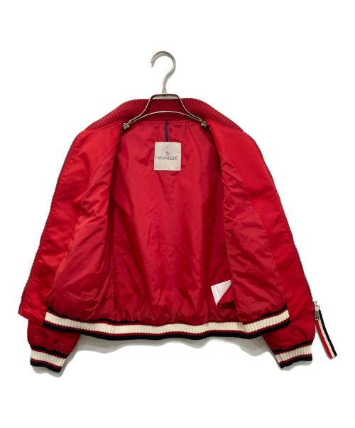 MONCLER（モンクレール）MONCLER (モンクレール) ナイロンブルゾン レッド サイズ:00の古着・服飾アイテム