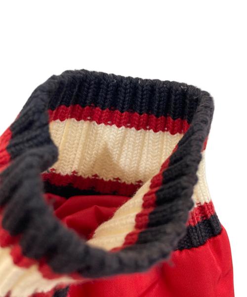 MONCLER（モンクレール）MONCLER (モンクレール) ナイロンブルゾン レッド サイズ:00の古着・服飾アイテム