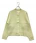 JIL SANDER（ジルサンダー）の古着「Wide Shoulder Knit Cardigan」｜グリーン