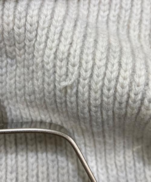 HERMES（エルメス）HERMES (エルメス) タートルネックウールカシミヤニット グレー サイズ:34の古着・服飾アイテム