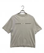 JORDAN×Travis Scottジョーダン×トラヴィススコット）の古着「M LOGO TEE LIGHT BONE　DZ5510-072」｜グレー